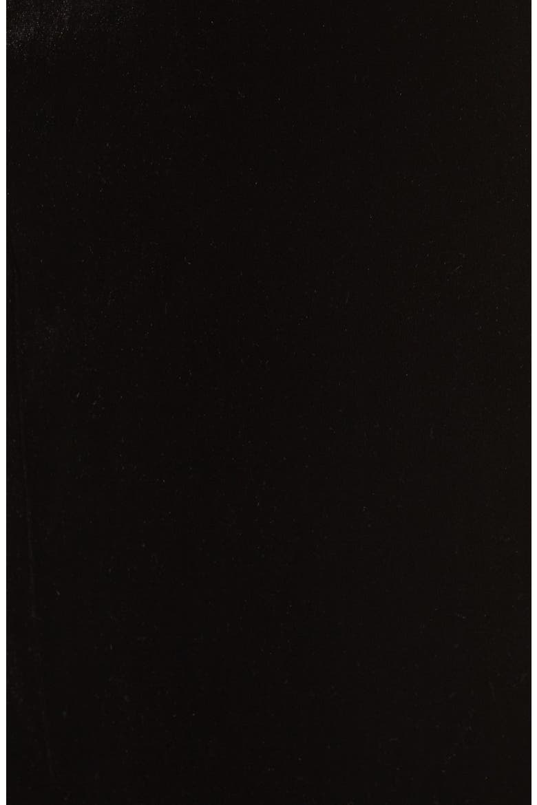 Raven Velvet Slipdress, Alternate, color, BLACK