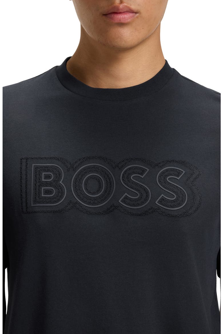 C-Thompson Logo T-Shirt, Alternate, color, BLACK