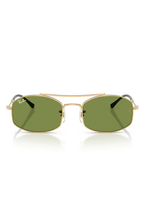 54mm Oval Sunglasses