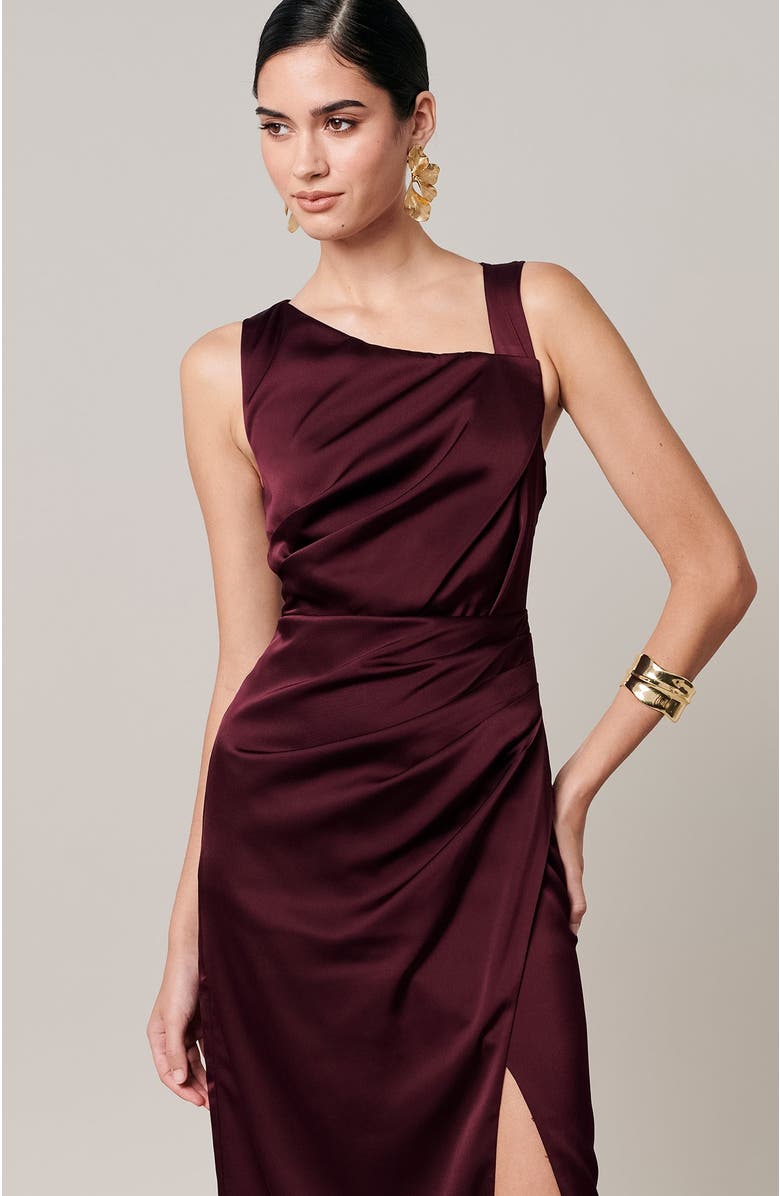 SAVEL Carey Midi Dress, Alternate, color, Plum