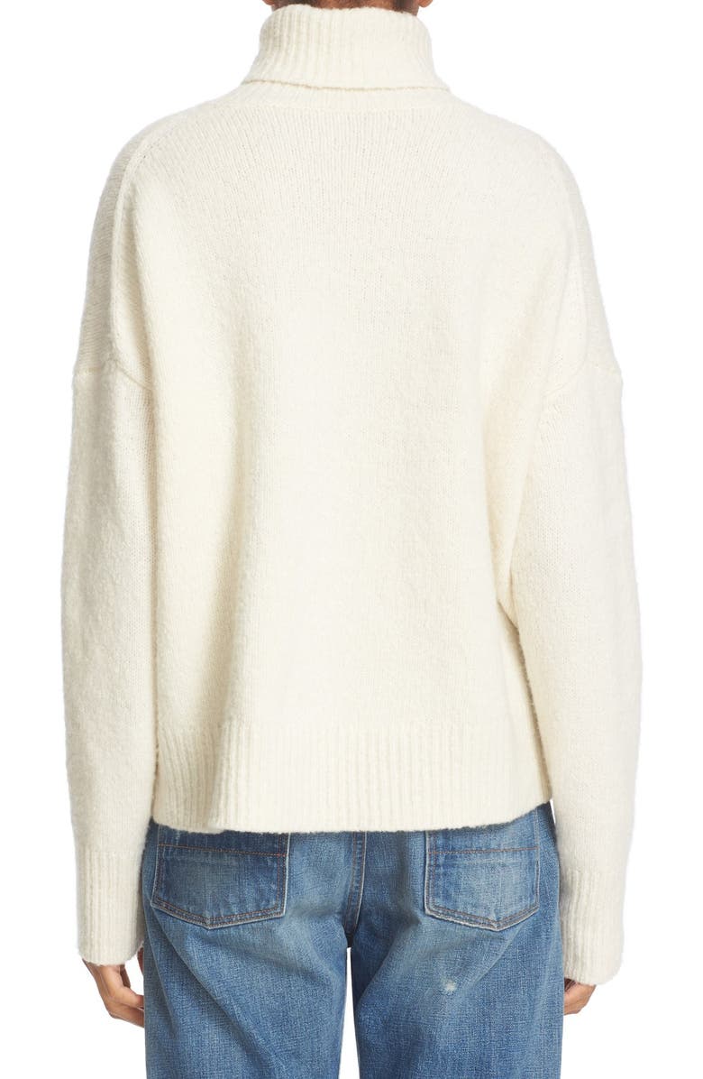 Vince Wool Blend Turtleneck, Alternate, color,