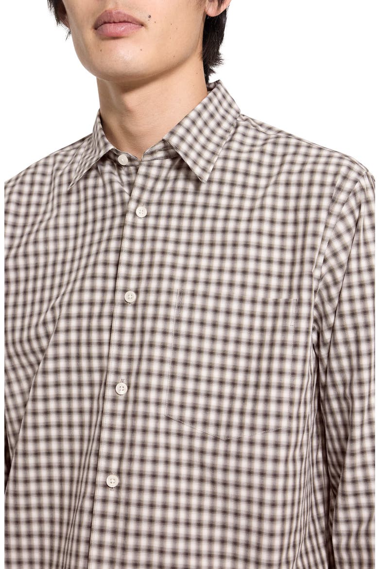 Weekend Park Check Flannel Button-Up Shirt, Alternate, color, MOREL MULTI