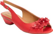 Comfortview The Rider Leather-Like Slingback