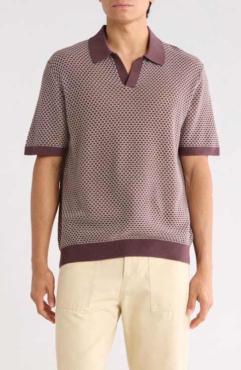 Johnny Collar Sweater Polo