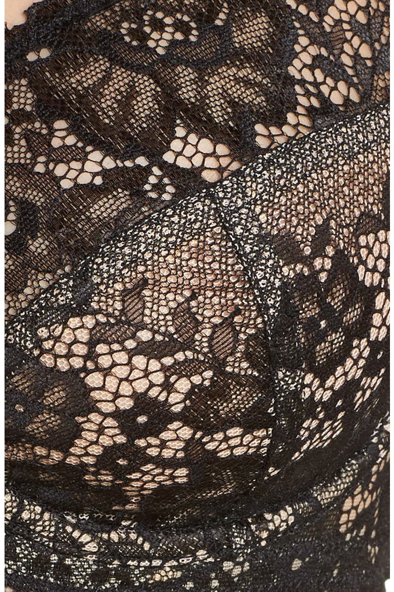 Manila Convertible Underwire Bra, Alternate, color, BLACK/ COSMETIC