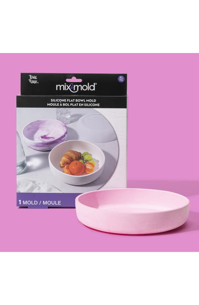 Brea Reese Mix2Mold Silicone Shallow Bowl Mold 1Pc, Alternate, color, Multicolored