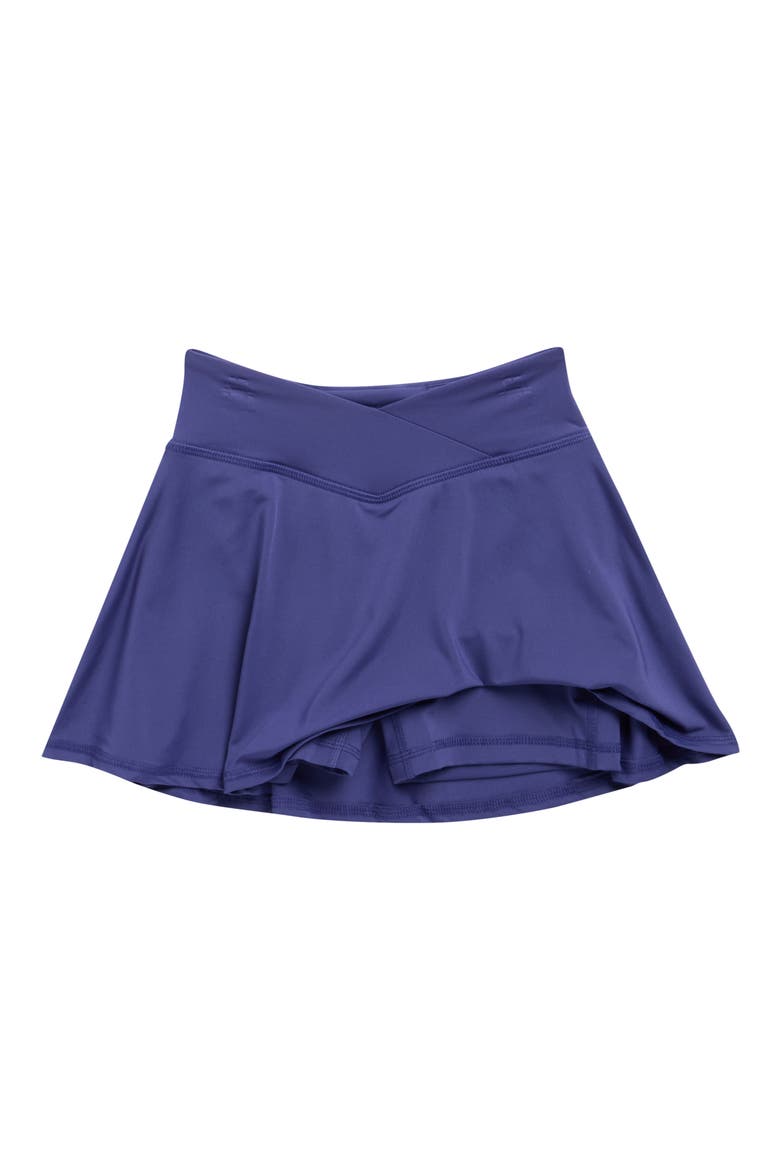 Kids' Lux Bloom T-Shirt, Skirt & Crossbody Bag Set, Alternate, color, SKIPPER BLUE
