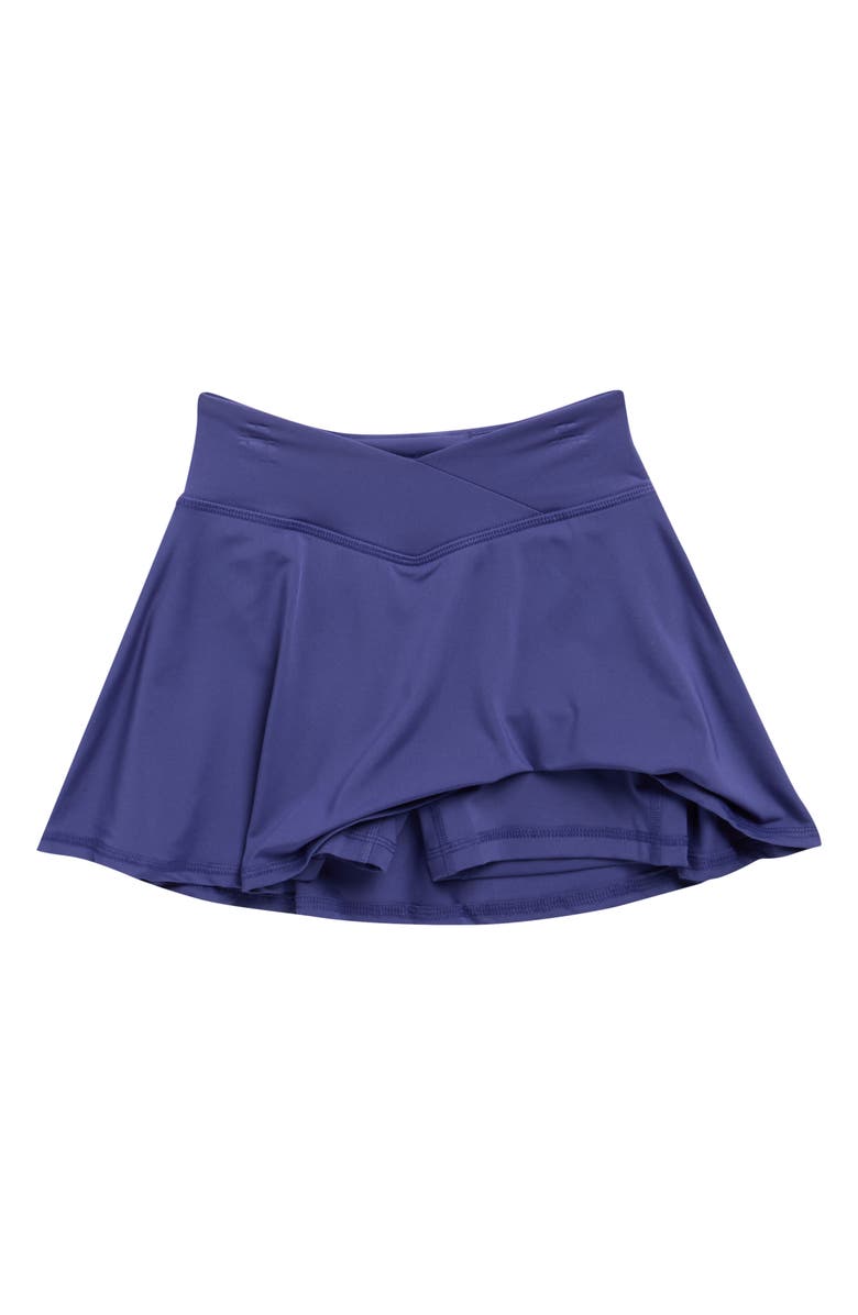 YOGALICIOUS Kids' Lux Bloom T-Shirt, Skirt & Crossbody Bag Set, Alternate, color, Skipper Blue