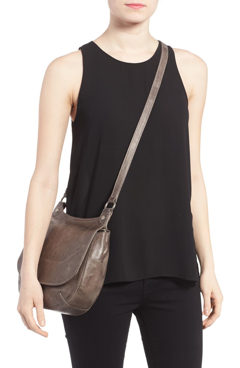 Frye 'Melissa' Leather Crossbody Bag, Alternate, color,