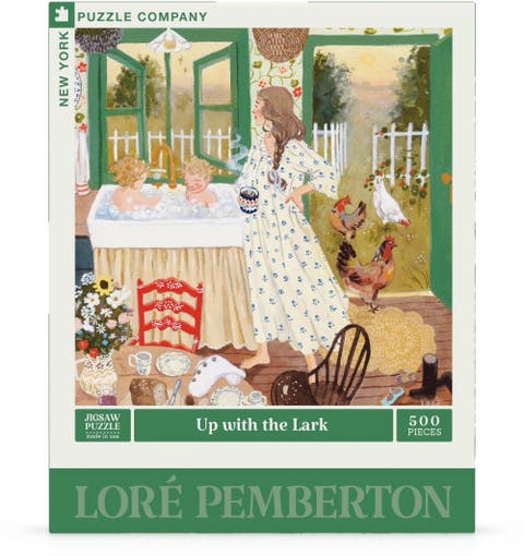 Up With The Lark 500 Piece Puzzle