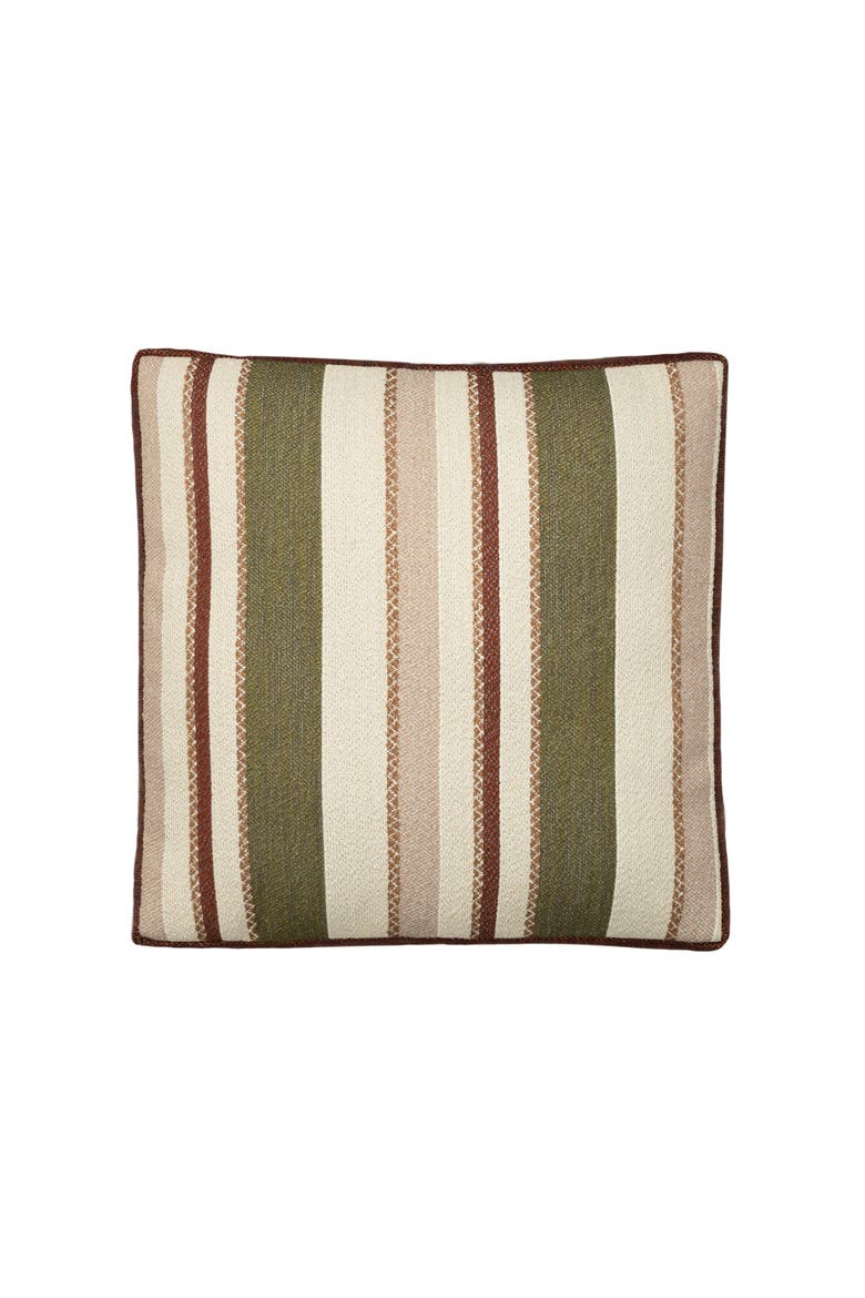 Ridgeway Box Textured Stripe Indoor & Outdoor Woven Accent Box Pillow & Insert, Main, color, Multi
