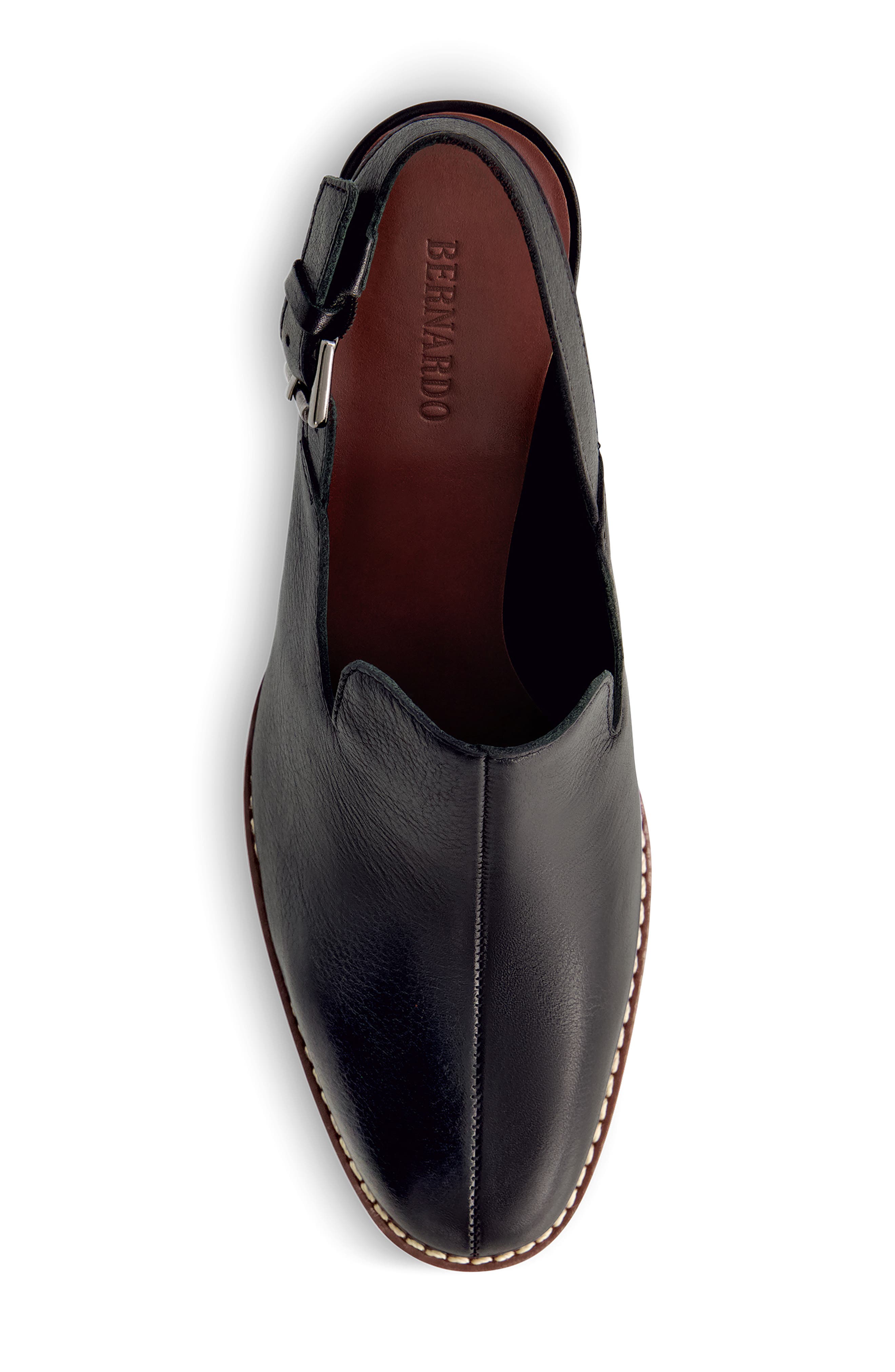 Neza Slingback Pump, Alternate, color, BLACK PARAFIN PULL UP