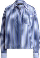 Lauren Ralph Lauren Stachee
70s Stripe Cotton Broadcloth Popover Shirt