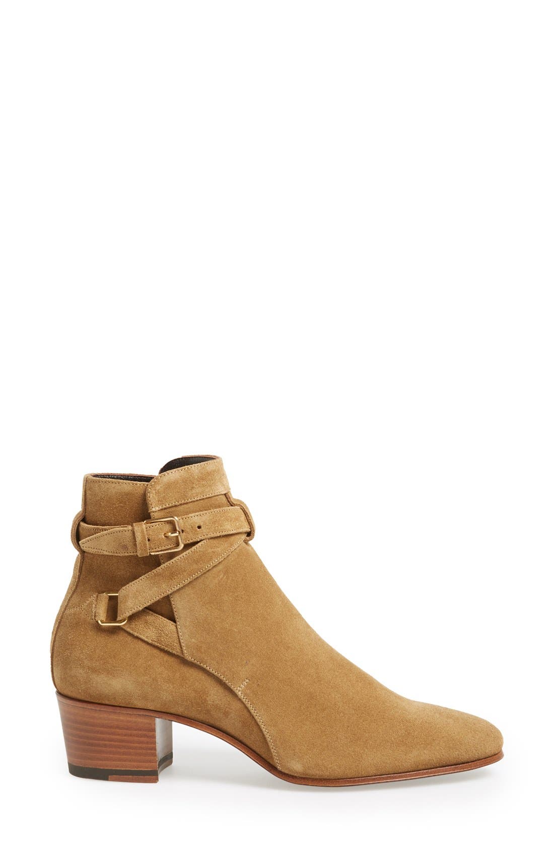 Bootie, Alternate, color, CHESTNUT