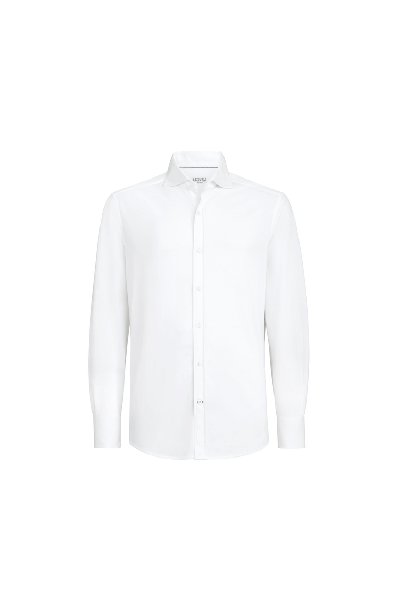 Brunello Cucinelli Piqué shirt, Main, color, White