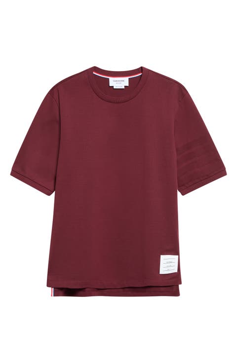 4-Bar Cotton T-Shirt