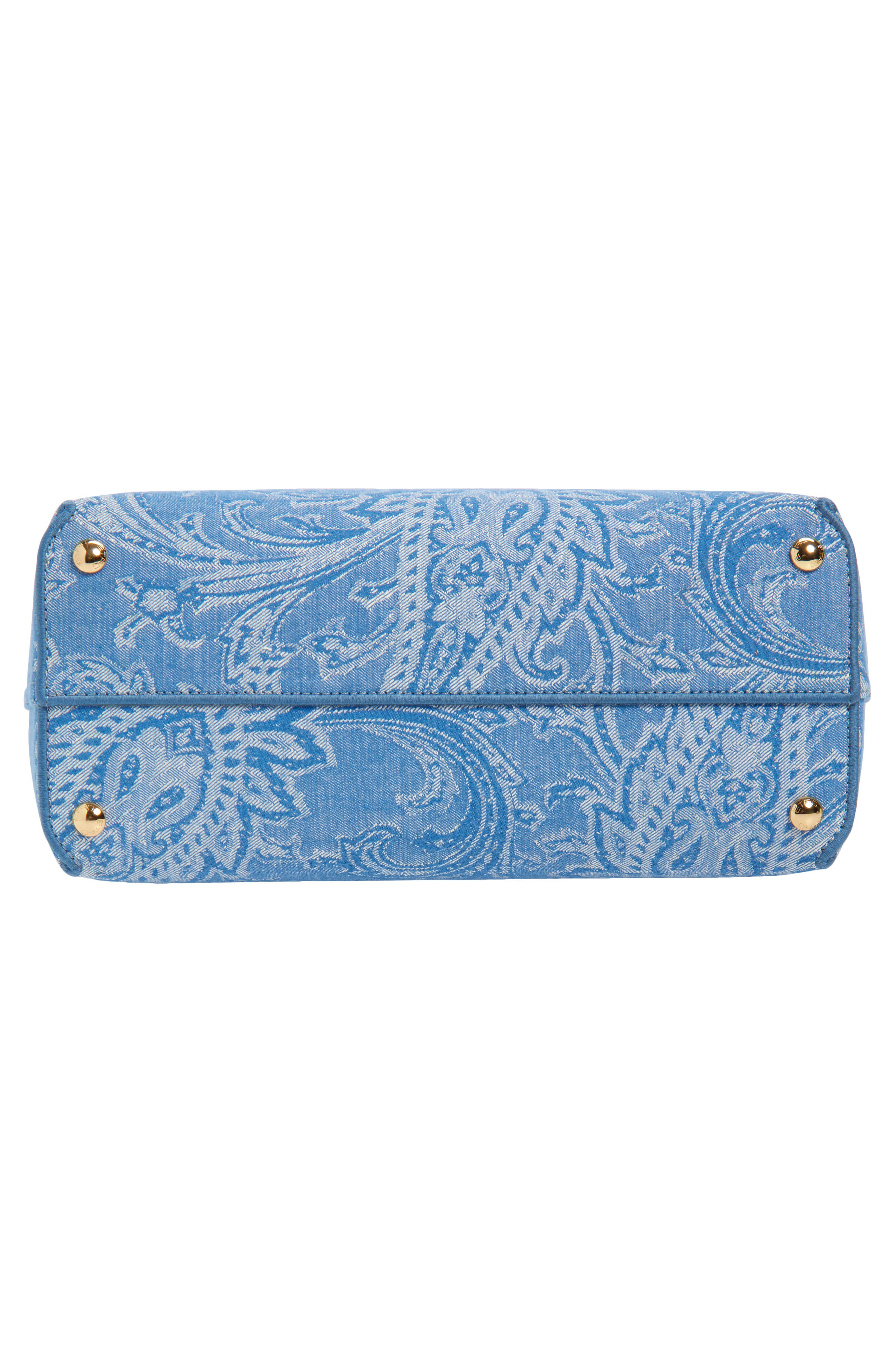 Etro Jacquard Tote, Alternate, color, Blue