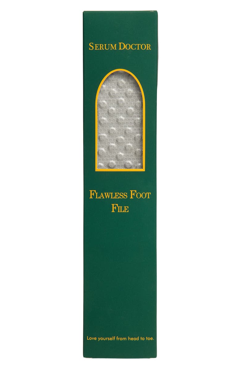 Serum Doctor Flawless Foot File, Alternate, color, Black