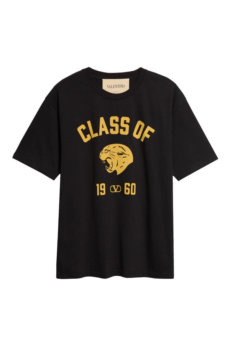 Panther Graphic T-Shirt, Alternate, color, BLACK/ GOLD