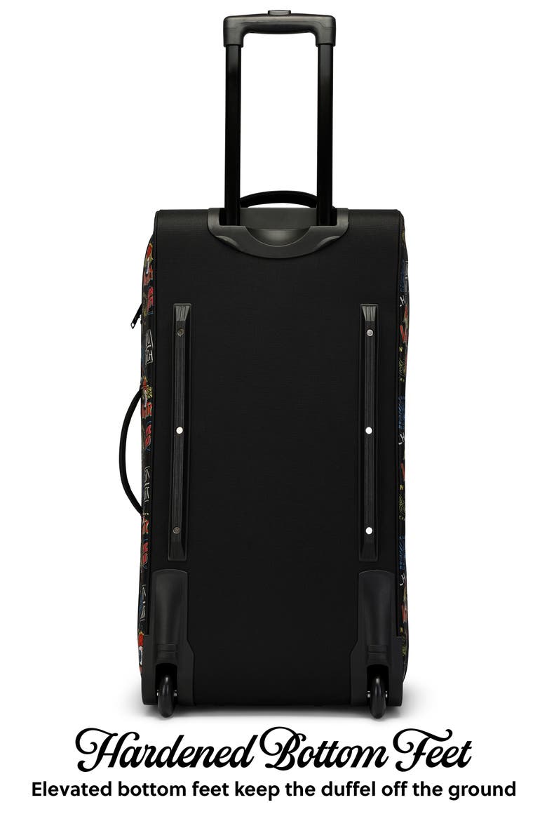 Jax Black Rolling Duffel 2-Piece Set, Alternate, color, Jax Black