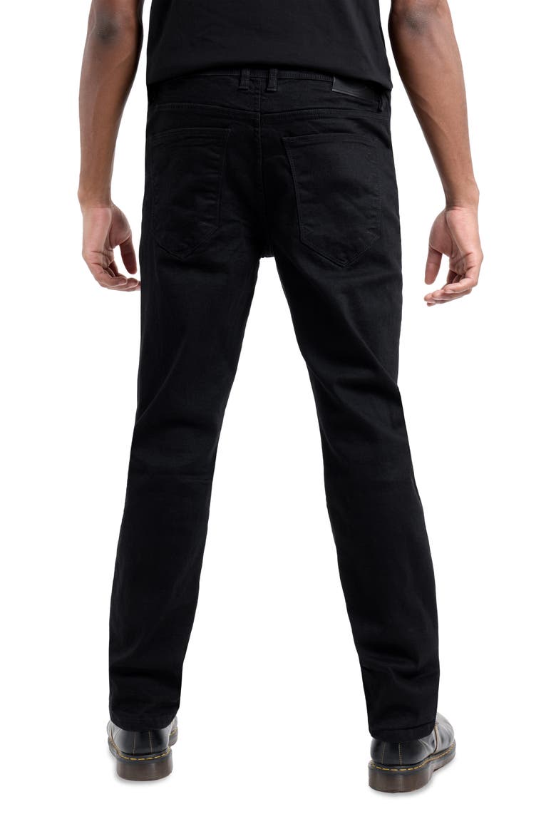 Supersoft Relaxed Slim Fit Skinny Jeans, Alternate, color, JET BLACK