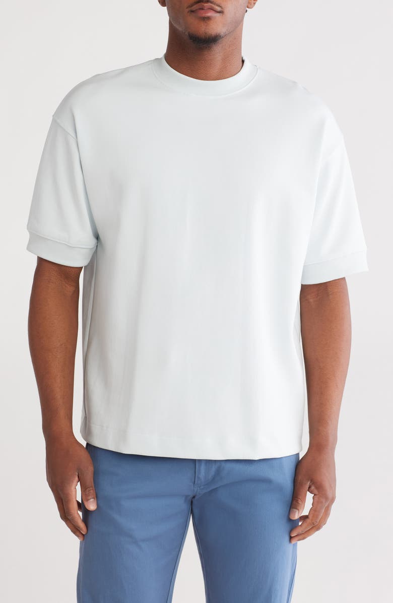 DENIM AND FLOWER Oversize Heavyweight Cotton Blend T-Shirt, Main, color, 