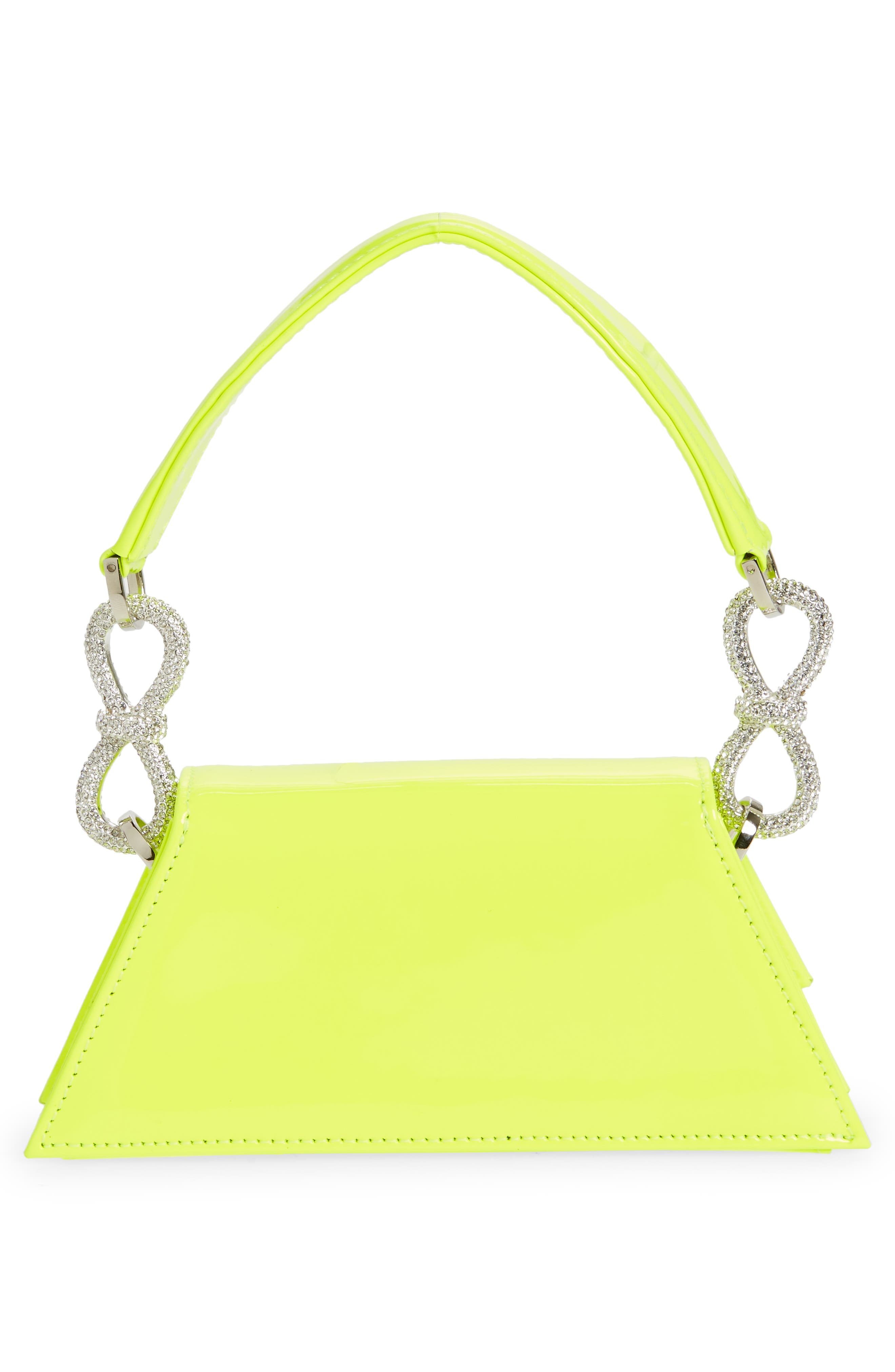 Mach & Mach Mini Samantha Double Bow Leather Top Handle Bag, Alternate, color, 