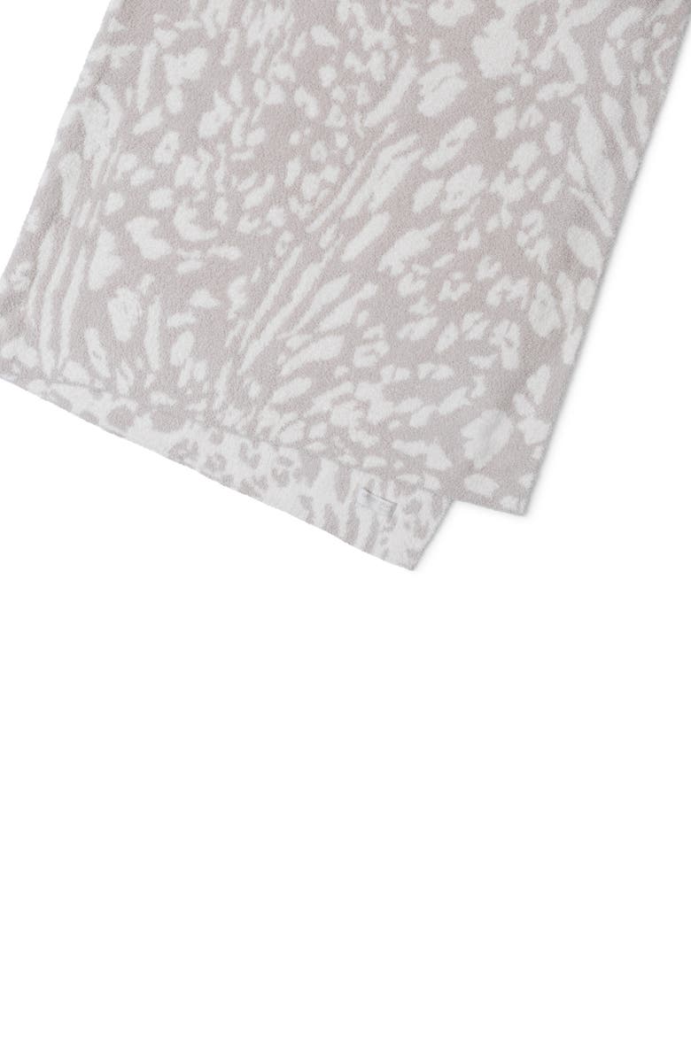 Barefoot Dreams<sup>®</sup> CozyChic<sup>®</sup> Leopard Throw Blanket, Alternate, color, Stone/ Cream