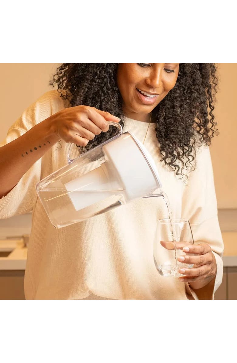 OU Clear BPA Free Water Filtration Pitcher Dispenser, Alternate, color, 