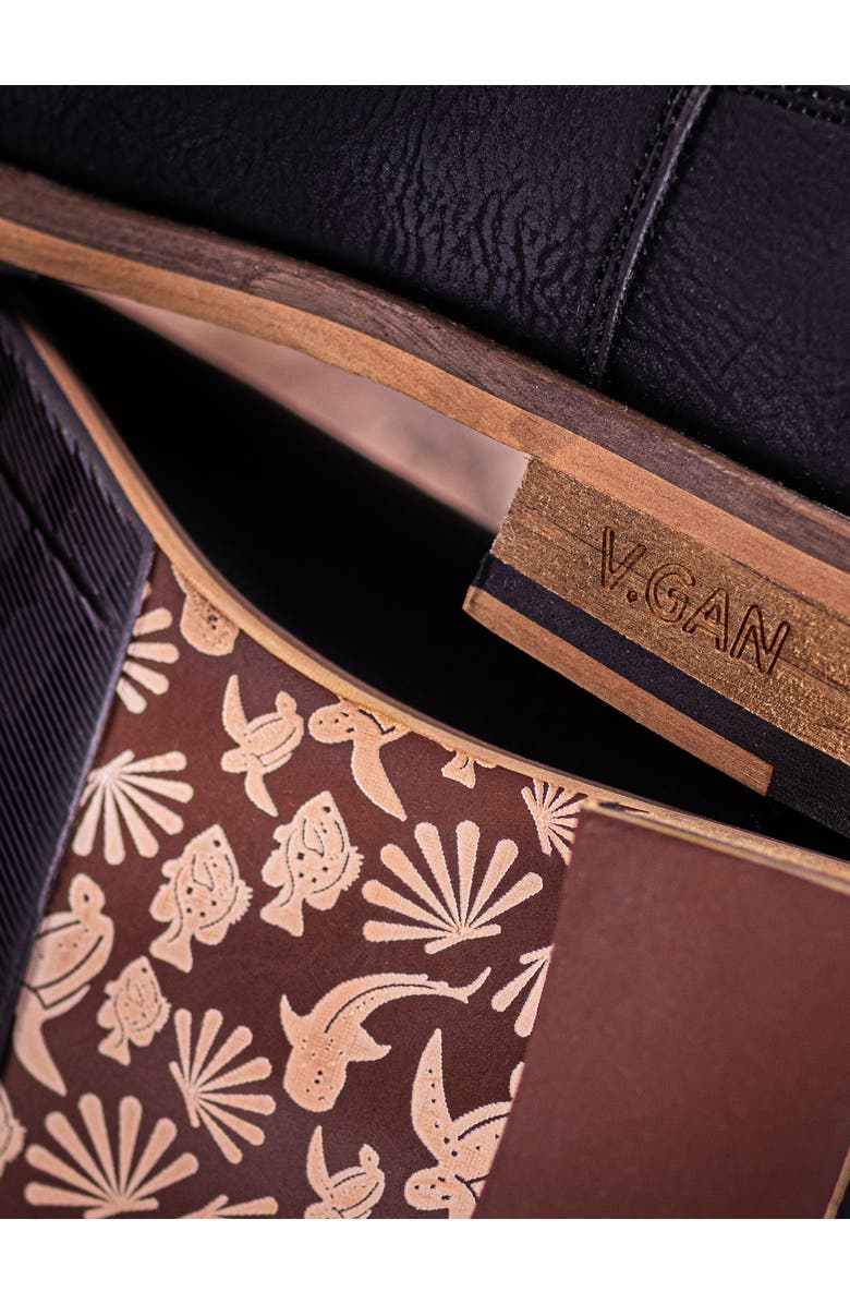 V.GAN LONDON Vegan Chilli 2 Chelsea Boots, Alternate, color, Black