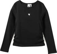 Cotton On Kids Kid's Fitted Long Sleeve Essential Gathered Top