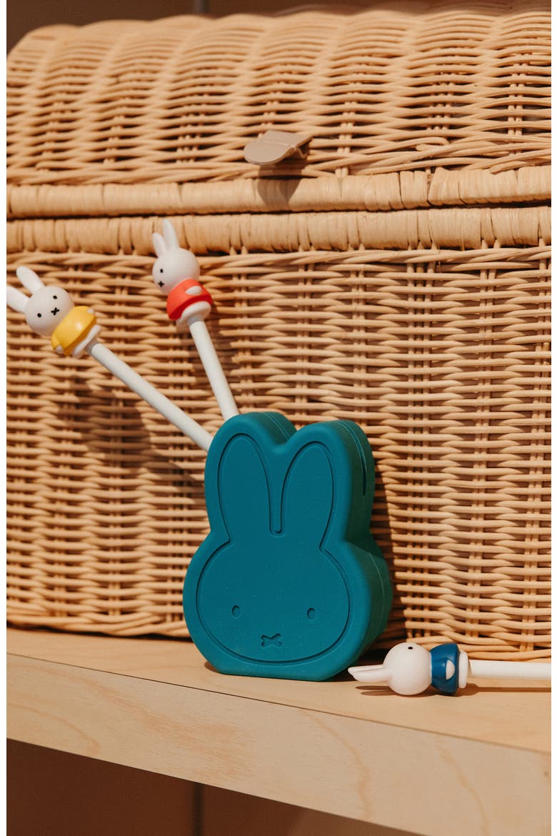 Miffy Silicone Treasure Box, Alternate, color, AQUAMARINE