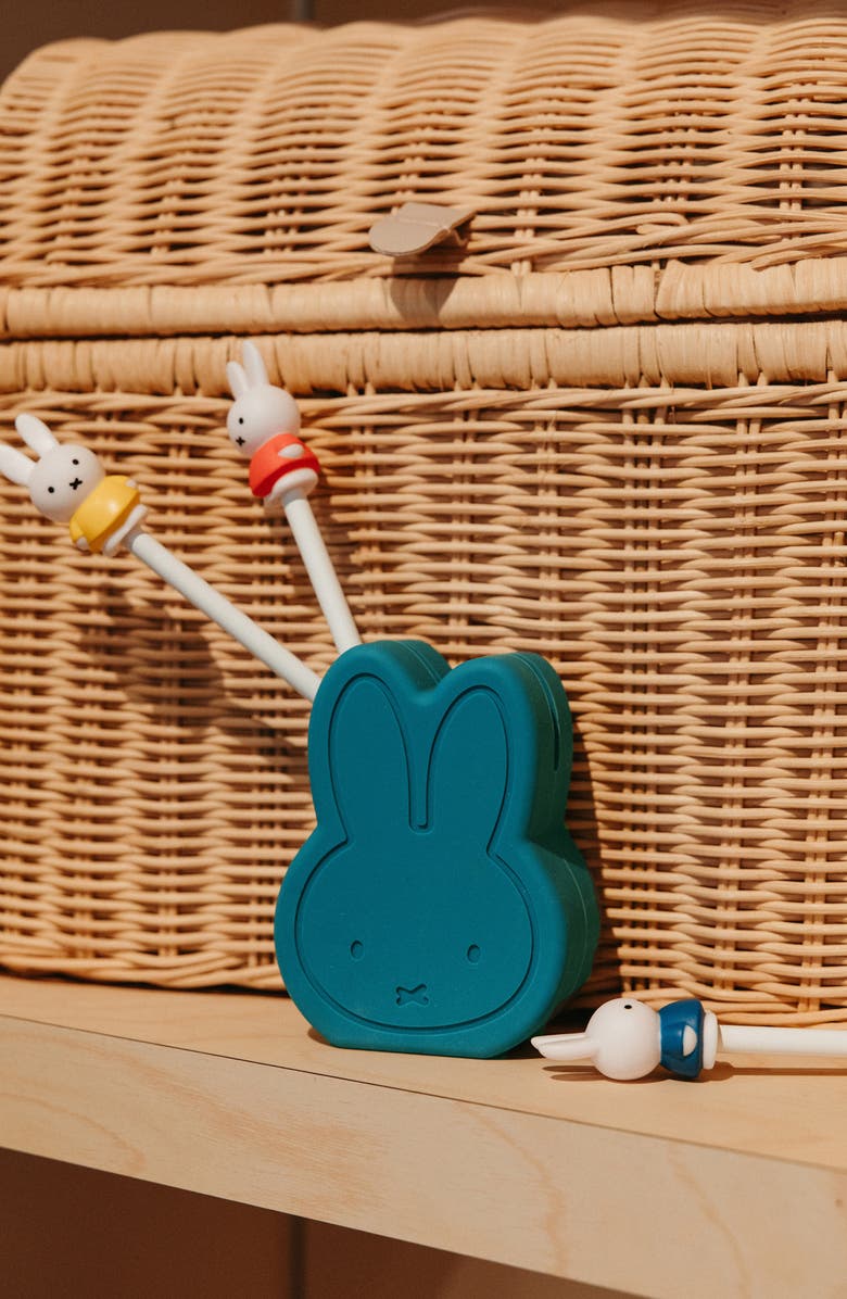Atelier Pierre Junior Miffy Silicone Treasure Box, Alternate, color, Aquamarine