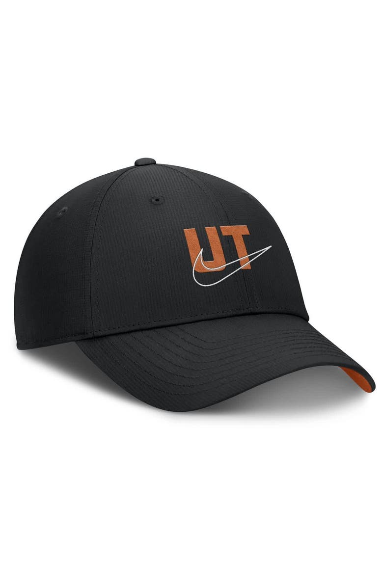 Nike Men's Nike Black Texas Longhorns Club Prep Performance Adjustable Hat, Alternate, color, Black