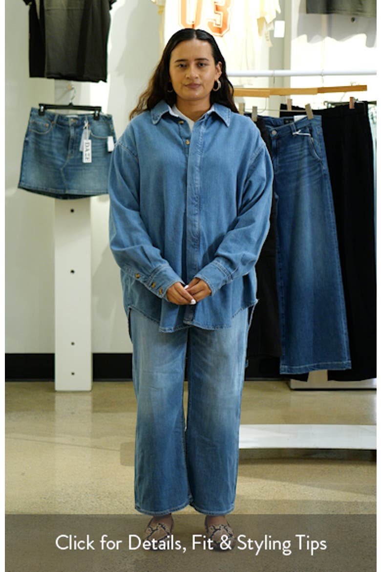 Oversized Denim Shirt video