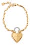 Heart Lock Pendant Bracelet