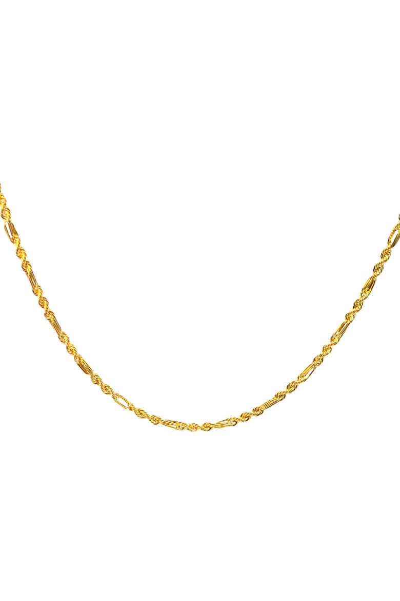 14K Saguaro Finish Rope 2.5mm 20in Chain Necklace, Main, color, Yellow Gold
