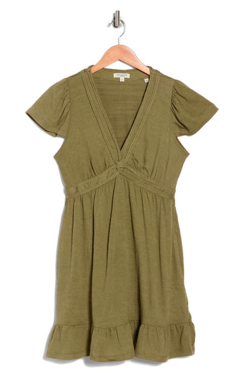 V-neck Jersey Dress