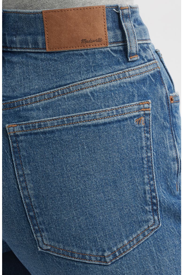 The '90s High Waist Straight Leg Jeans, Alternate, color, PACILLO WASH