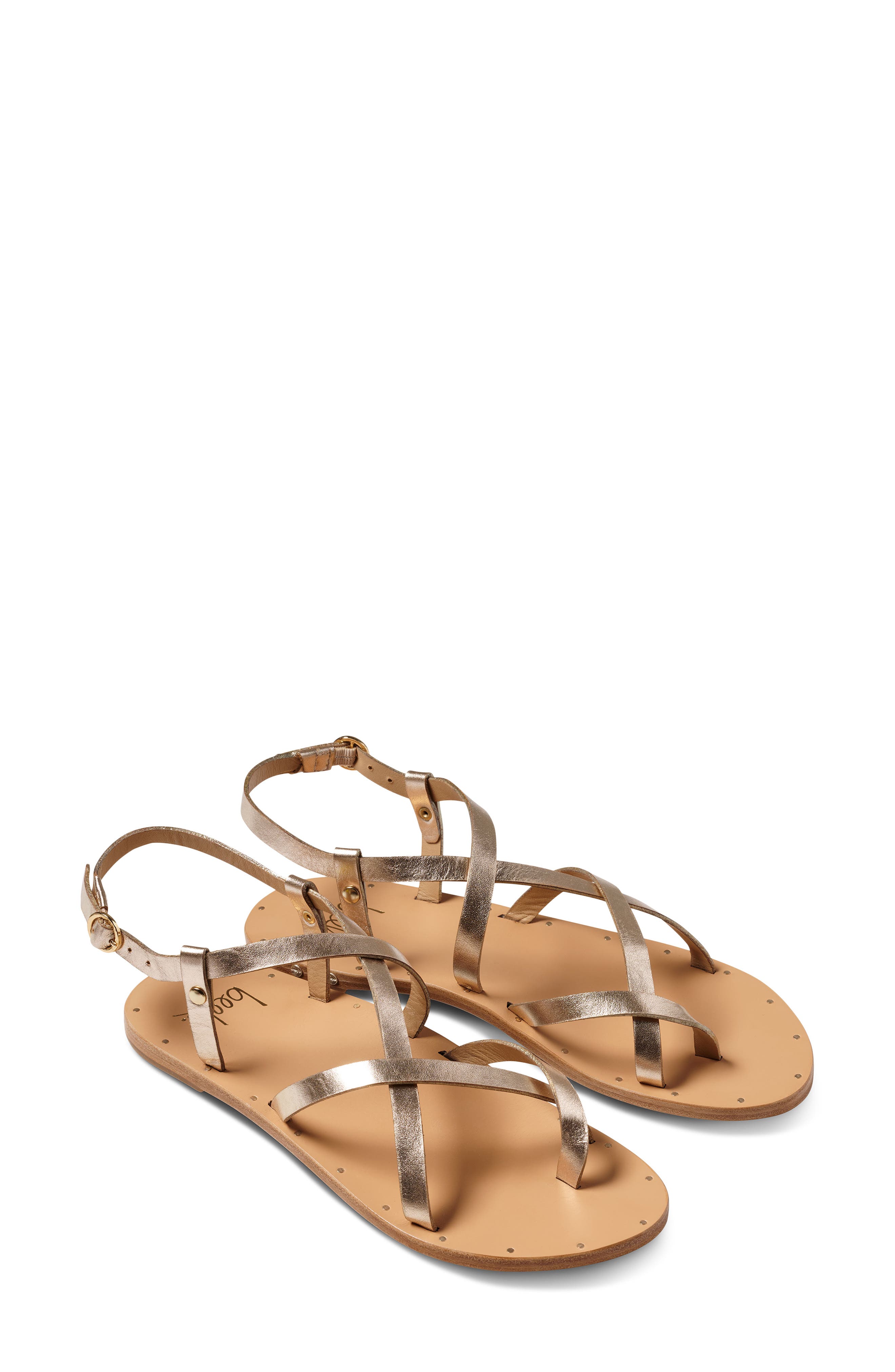 Beek Linnet Crossover Strap Sandal, Main, color, 