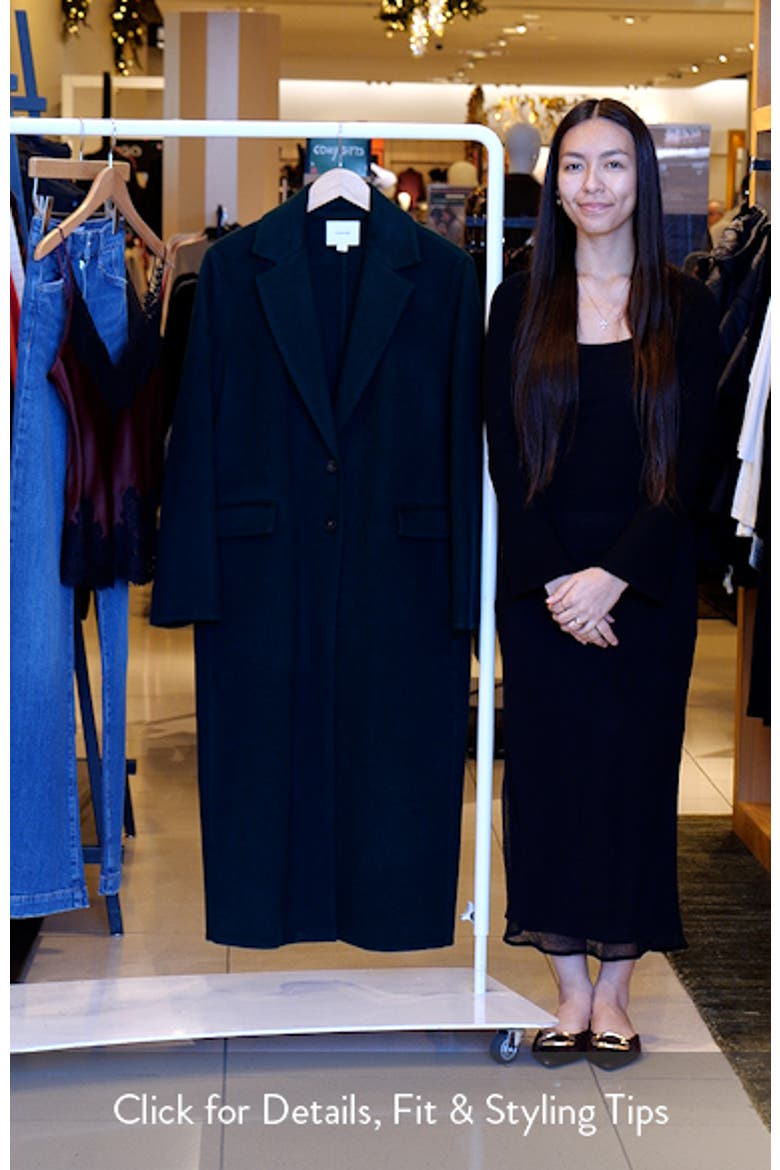 Classic Wool Blend Coat video