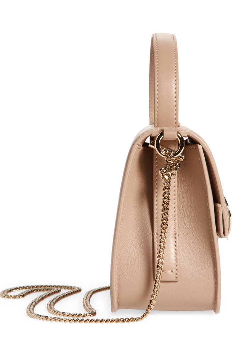 Chloé Penelope Structured Leather Top Handle Bag, Alternate, color,