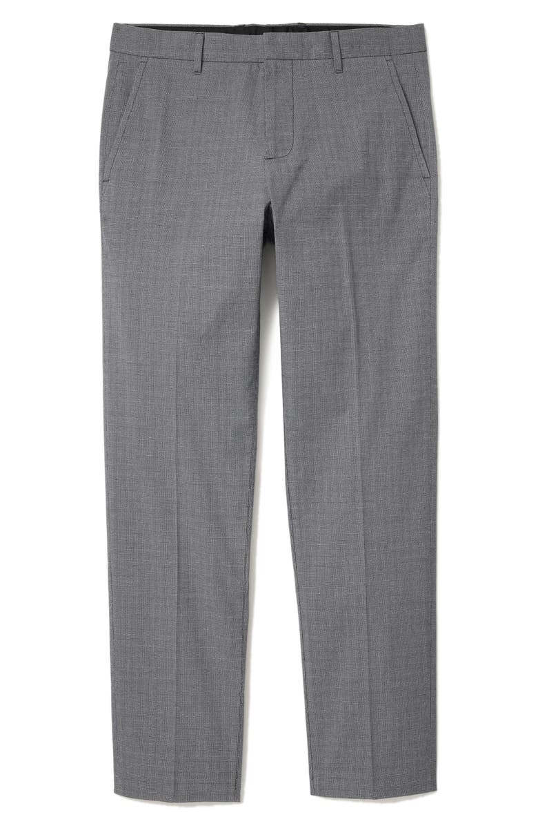 Bonobos Weekday Warrior Stretch Cotton Dress Pants, Alternate, color, Monday Grey Check Heather