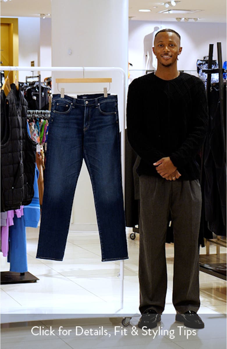 Gage Slim Straight Leg Jeans, sales video thumbnail