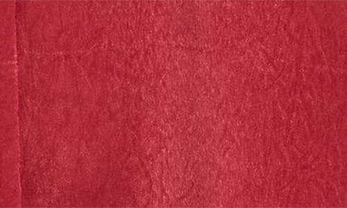 Dkny Tie Neck Crushed Satin Button-up Shirt In Burgundy