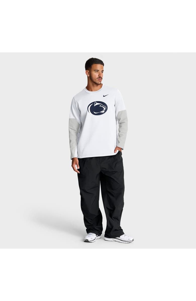 Nike Men's Nike White Penn State Nittany Lions 2025 Sideline Coach Performance Long Sleeve T-Shirt, Alternate, color, White