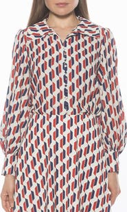 Alexia Admor Rah Covered Button-Down Top