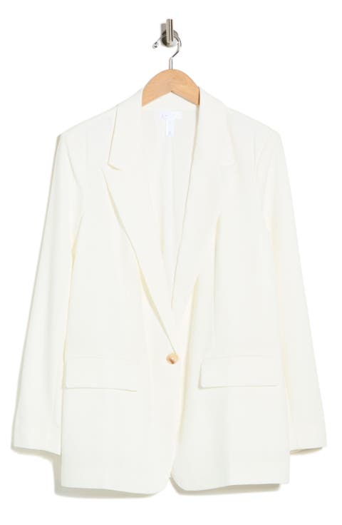Oversize Peak Lapel Blazer