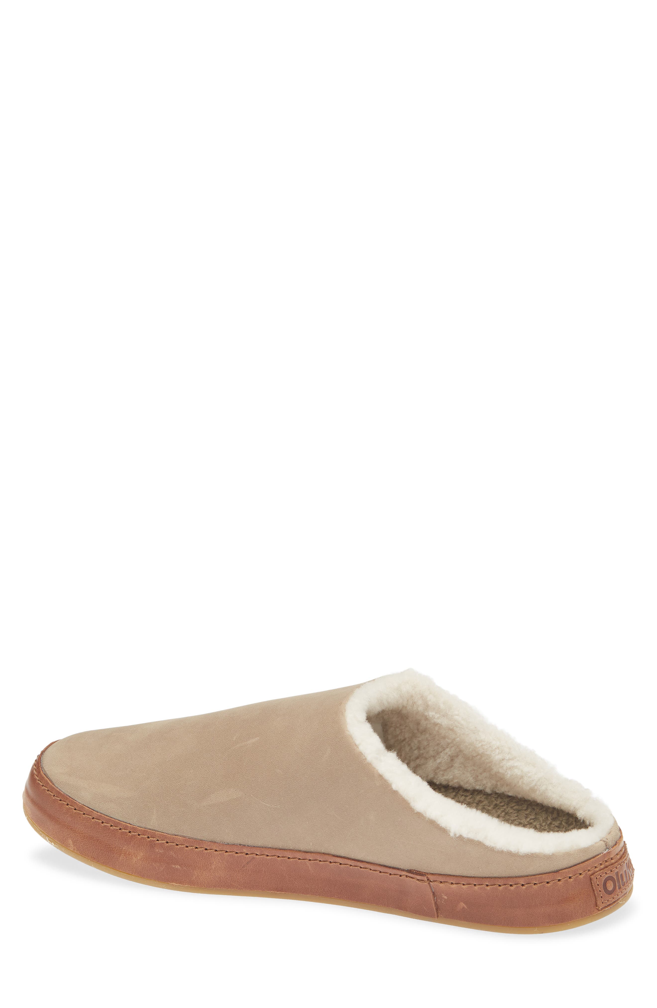 Lolii Genuine Shearling Lined Slipper, Alternate, color, CLAY / TAN