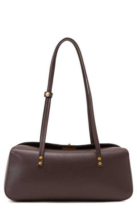 Devora Leather Shoulder Bag
